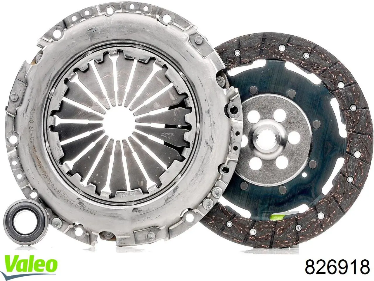 Kit de embraiagem (3 peças) VALEO 826918 preço, a partir de 122,53 USD