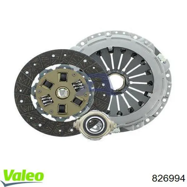 826994 VALEO Kit de embraiagem (3 peças)