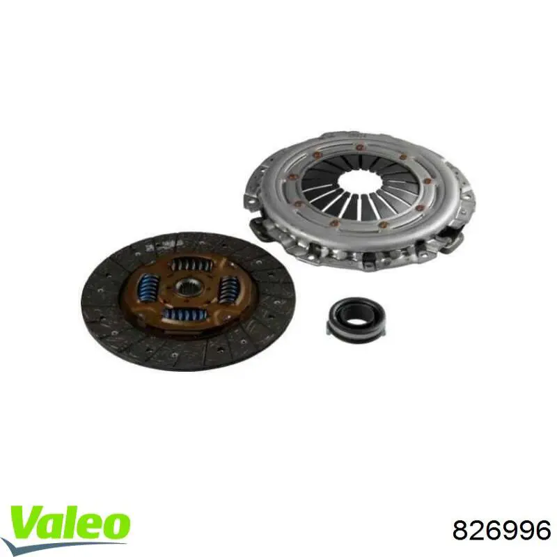 826996 VALEO Kit de embraiagem (3 peças)