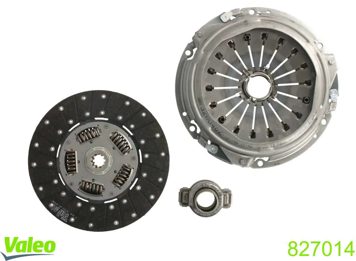 Kit de embraiagem (3 peças) VALEO 827014 preço, a partir de 388,18 USD