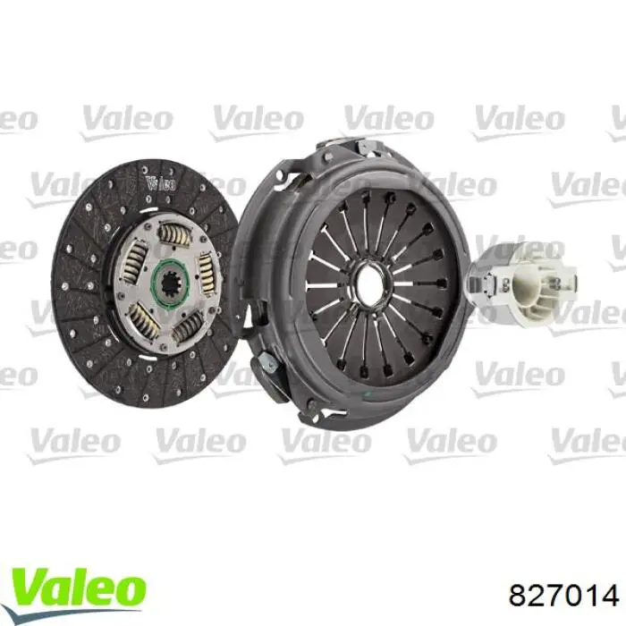 Compre 827014 VALEO Kit de embraiagem (3 peças)