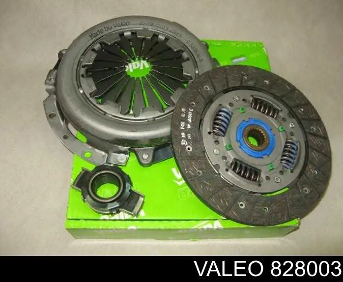 828003 VALEO Kit de embraiagem (3 peças)