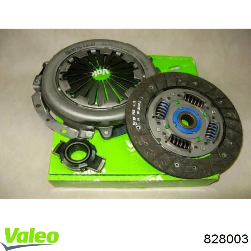 Kit de embraiagem (3 peças) 828003 VALEO