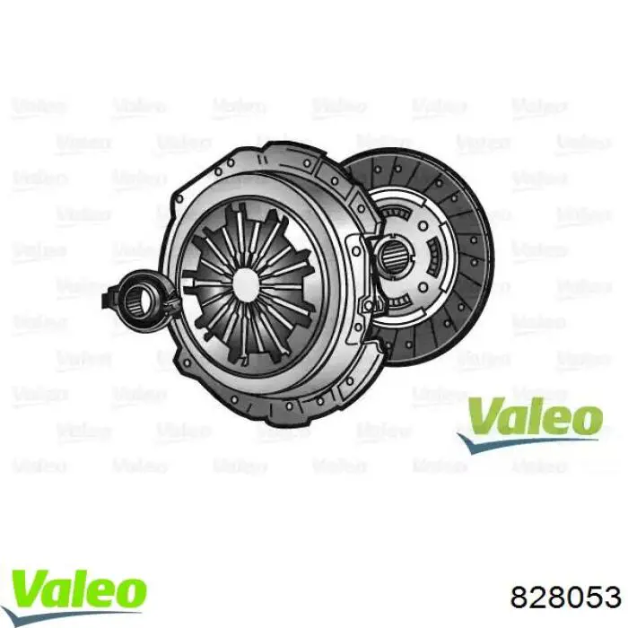 Compre 828053 VALEO Kit de embraiagem (3 peças)