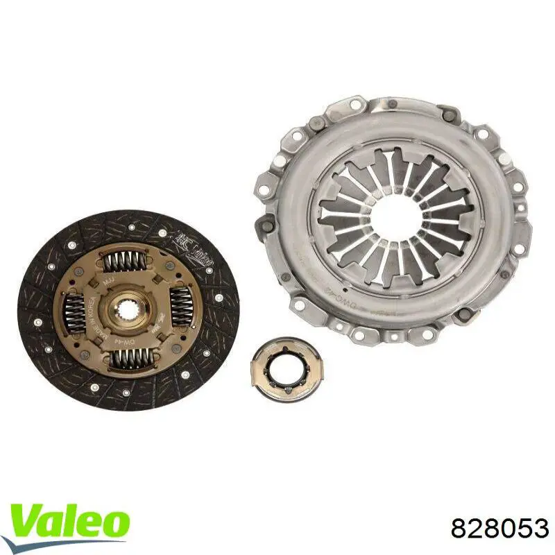 Kit de embraiagem (3 peças) VALEO 828053 preço, a partir de 115,51 USD