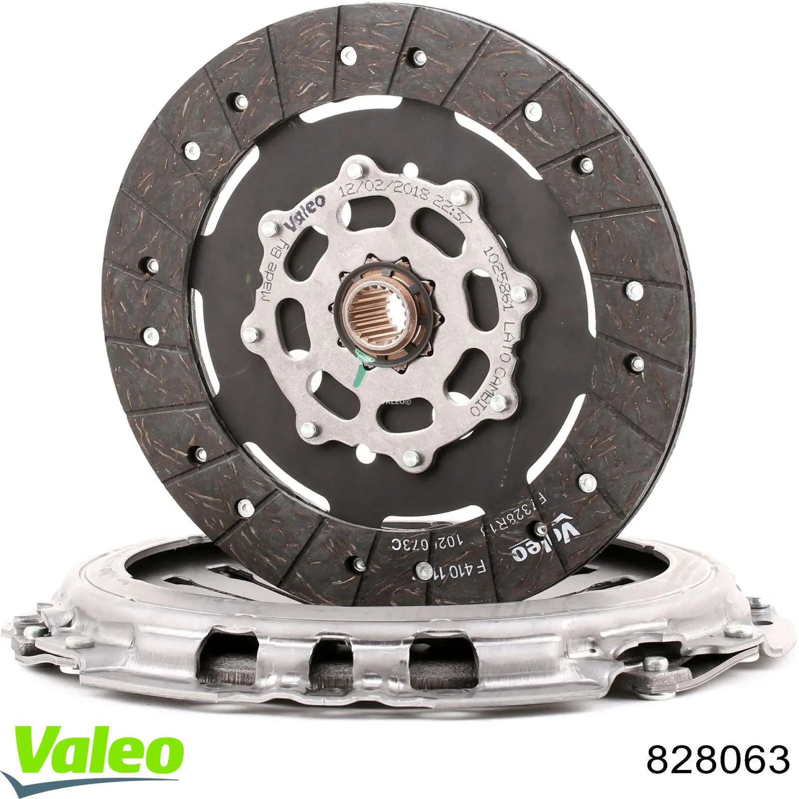 828063 VALEO Kit de embraiagem (3 peças)
