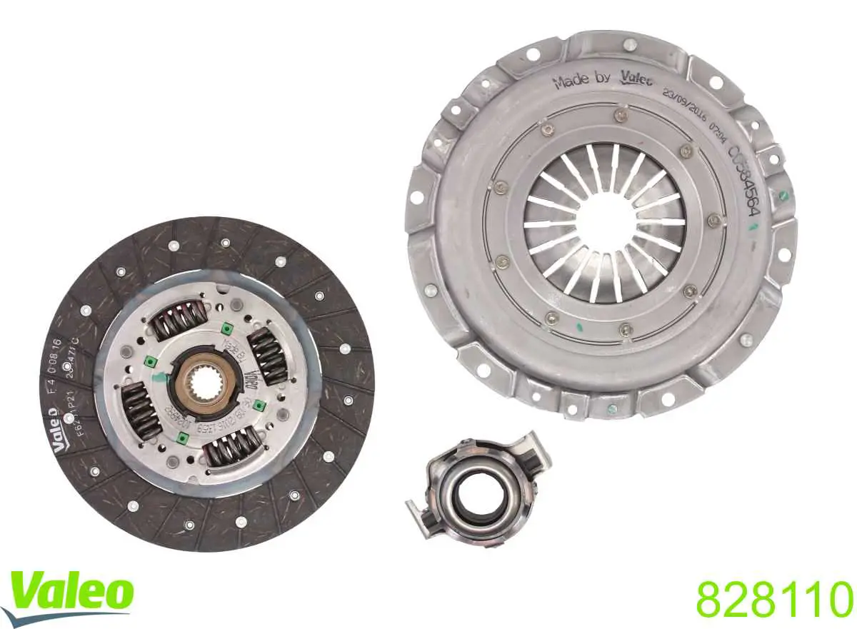 Kit de embraiagem (3 peças) VALEO 828110 preço, a partir de 97,10 USD