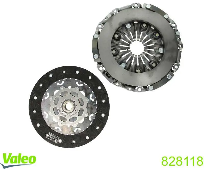 Compre 828118 VALEO Kit de embraiagem (3 peças)