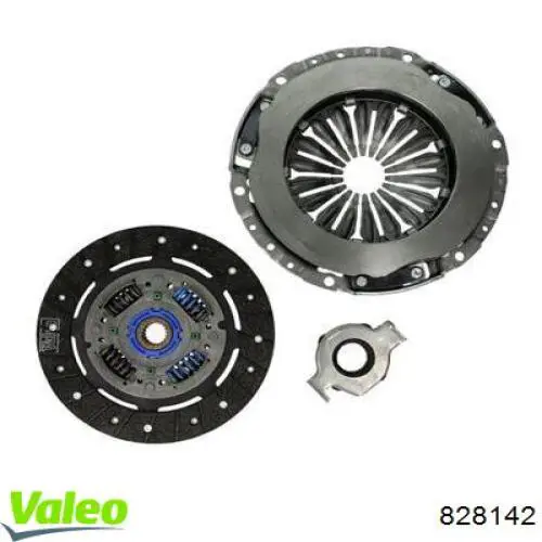 Kit de embraiagem (3 peças) 828142 VALEO