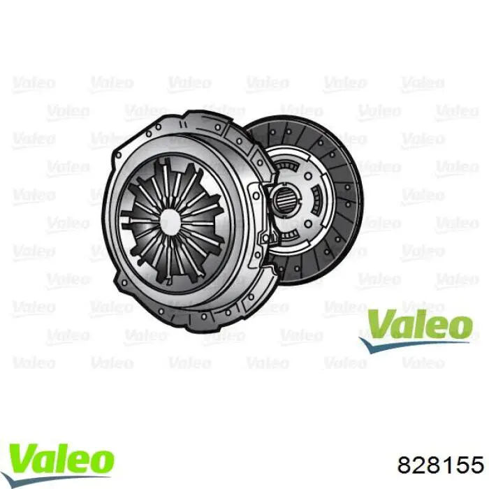 Kit de embraiagem (3 peças) VALEO 828155 preço, a partir de 296,88 USD