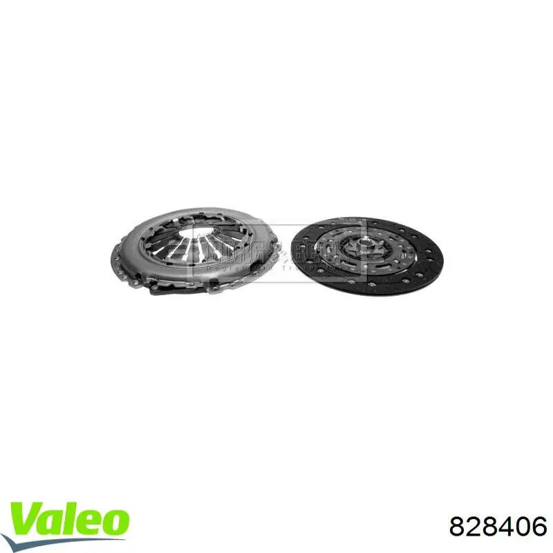 Compre 828406 VALEO Kit de embraiagem (3 peças)
