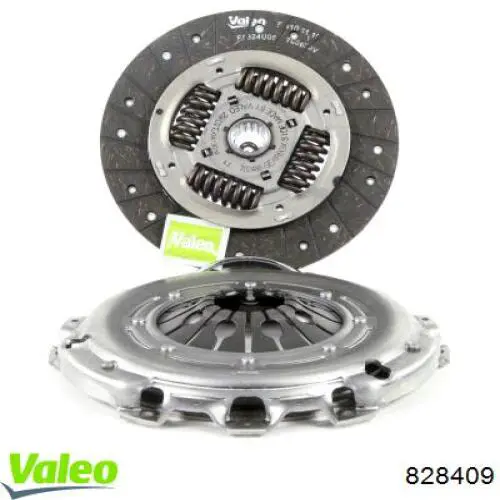 Kit de embraiagem (3 peças) VALEO 828409 preço, a partir de 169,60 USD