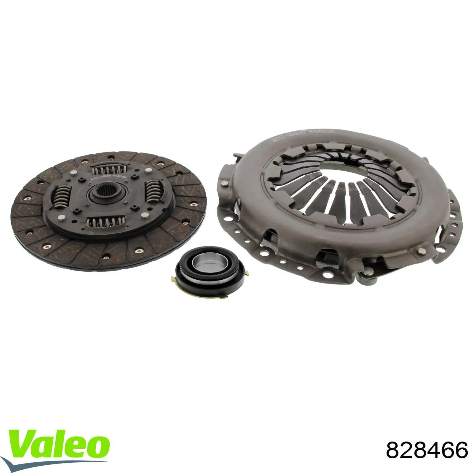 Compre 828466 VALEO Kit de embraiagem (3 peças)