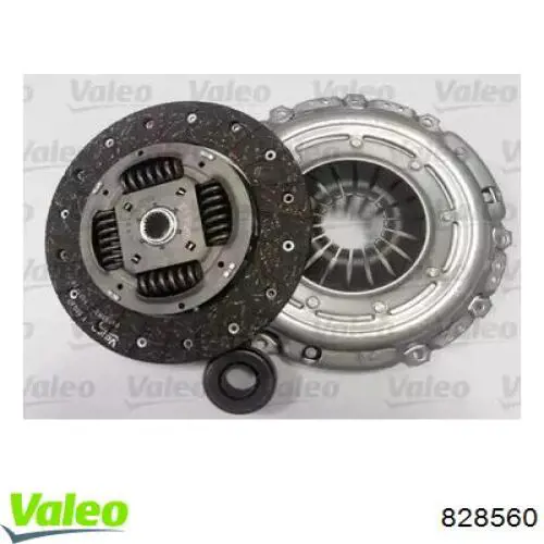 Kit de embraiagem (3 peças) 828560 VALEO