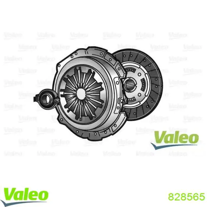 Compre 828565 VALEO Kit de embraiagem (3 peças)
