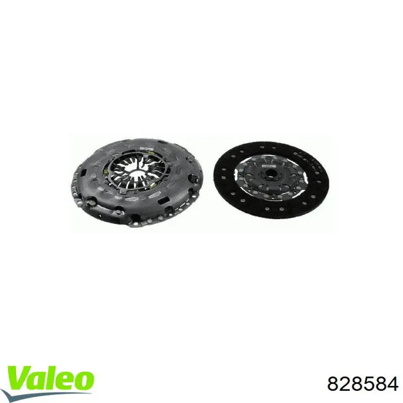 Compre 828584 VALEO Kit de embraiagem (3 peças)