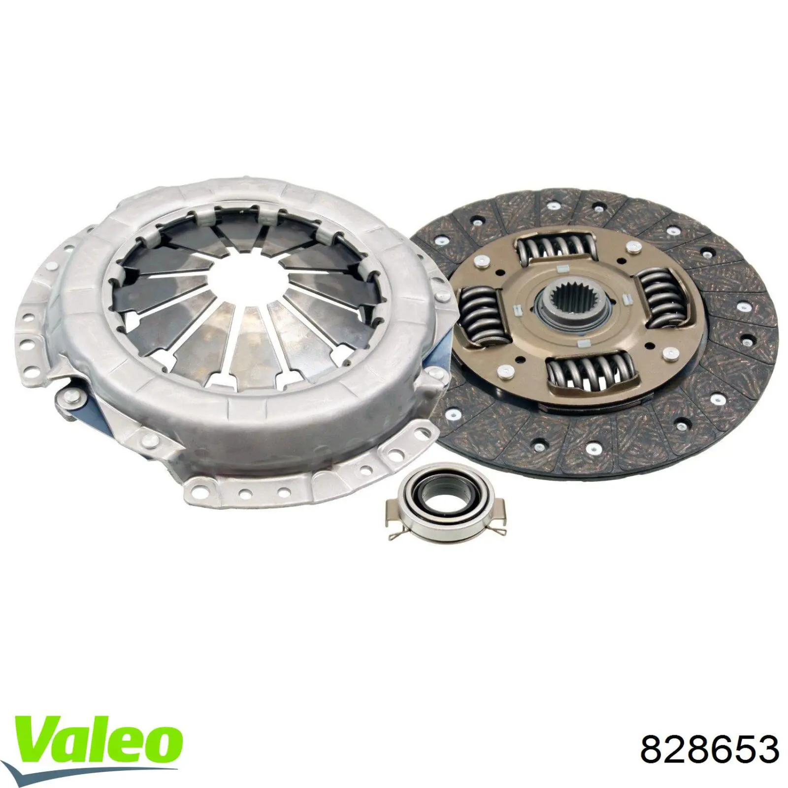 828653 VALEO Kit de embraiagem (3 peças)