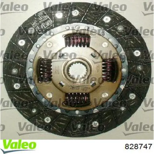 Kit de embraiagem (3 peças) VALEO 828747