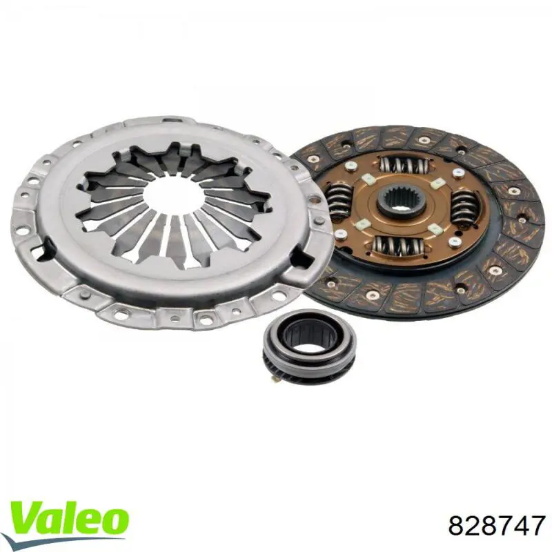 Kit de embraiagem (3 peças) VALEO 828747 preço, a partir de 110,82 USD