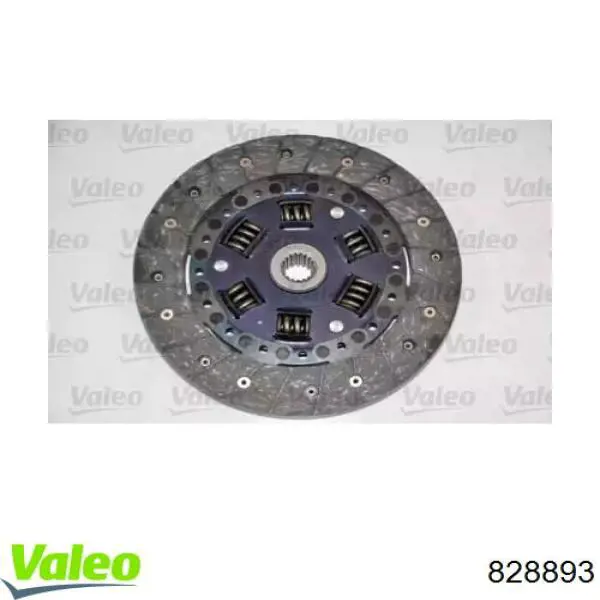 Kit de embraiagem (3 peças) 828893 VALEO