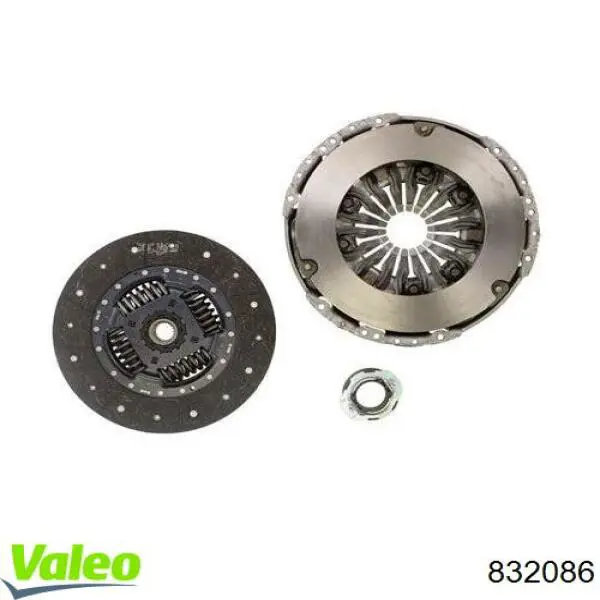 832086 VALEO Kit de embraiagem (3 peças)