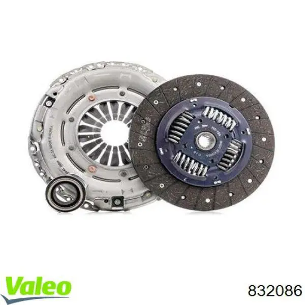 832086 VALEO Kit de embraiagem (3 peças)