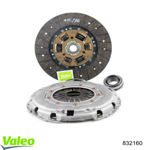 Compre 832160 VALEO Kit de embraiagem (3 peças)