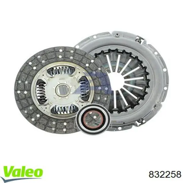 Kit de embraiagem (3 peças) VALEO 832258 preço, a partir de 347,32 USD