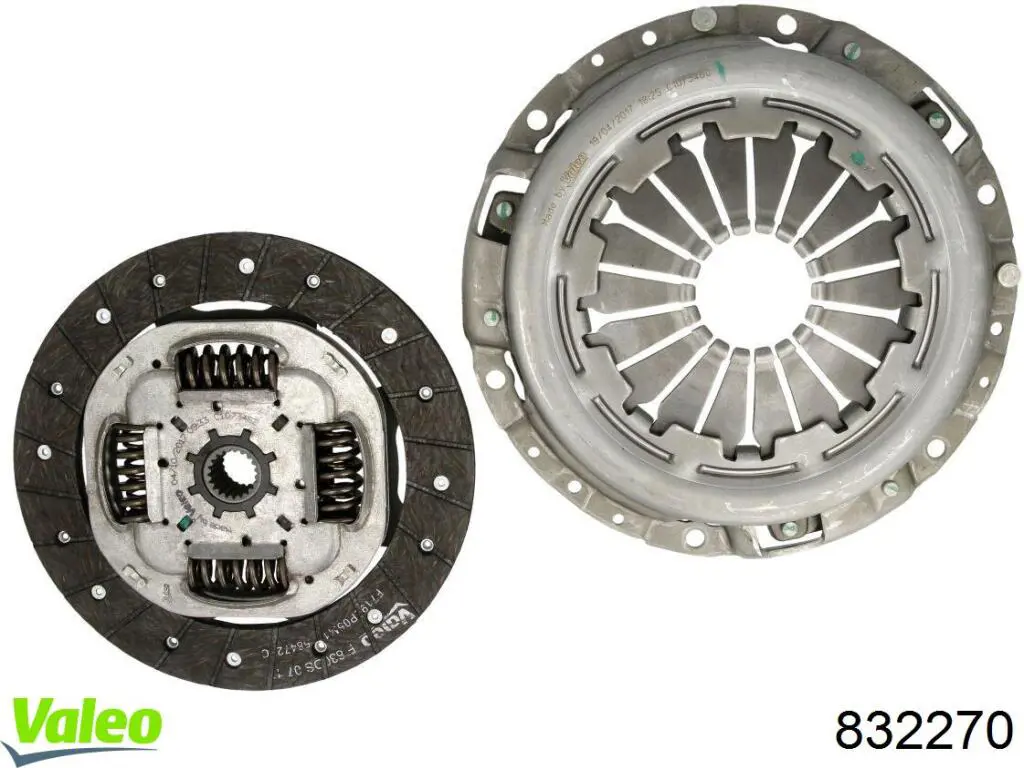 Kit de embraiagem (3 peças) Fiat/Alfa/Lancia 55261926