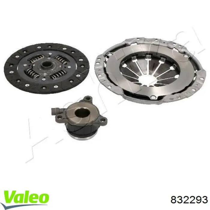 832293 VALEO Kit de embraiagem (3 peças)