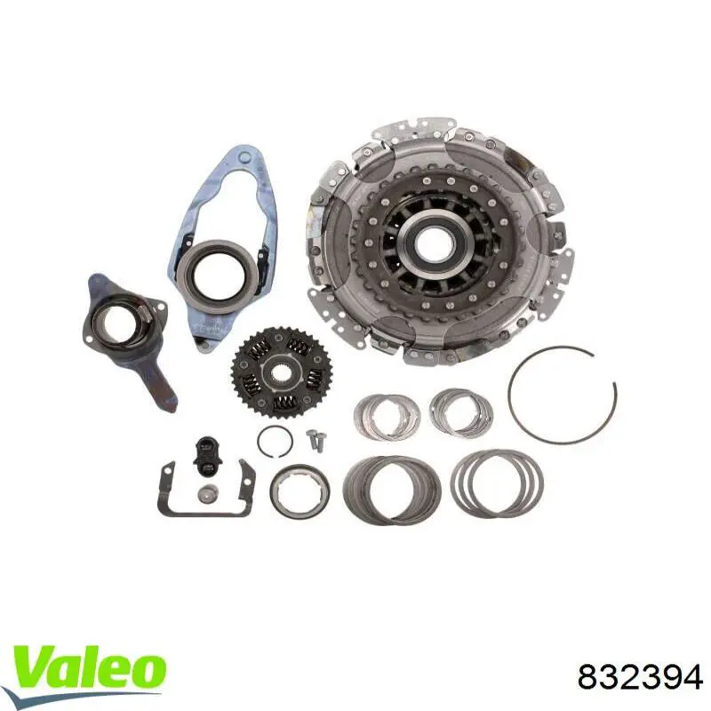 Kit de embraiagem (3 peças) VALEO 832394 preço, a partir de 157,69 USD