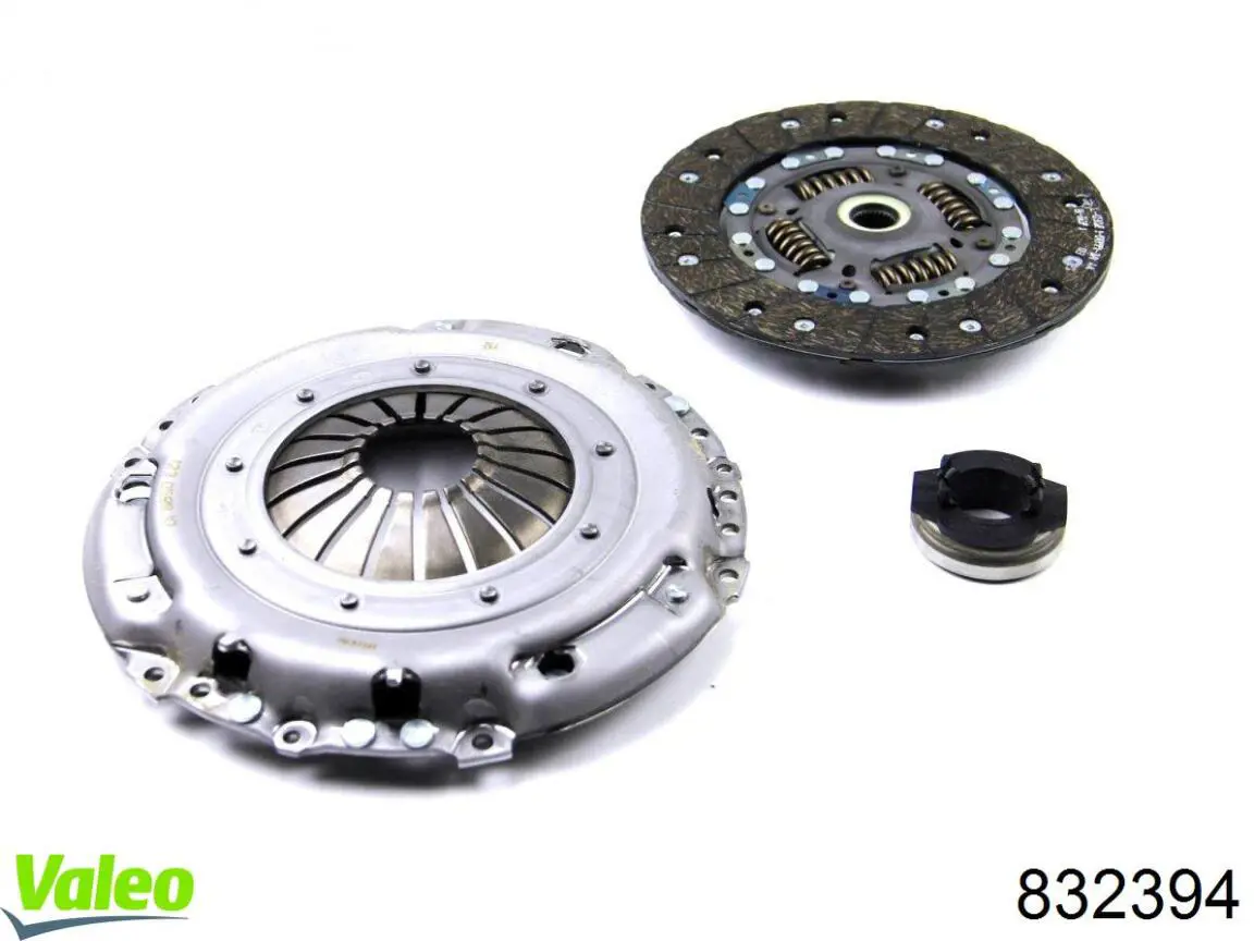 832394 VALEO Kit de embraiagem (3 peças)