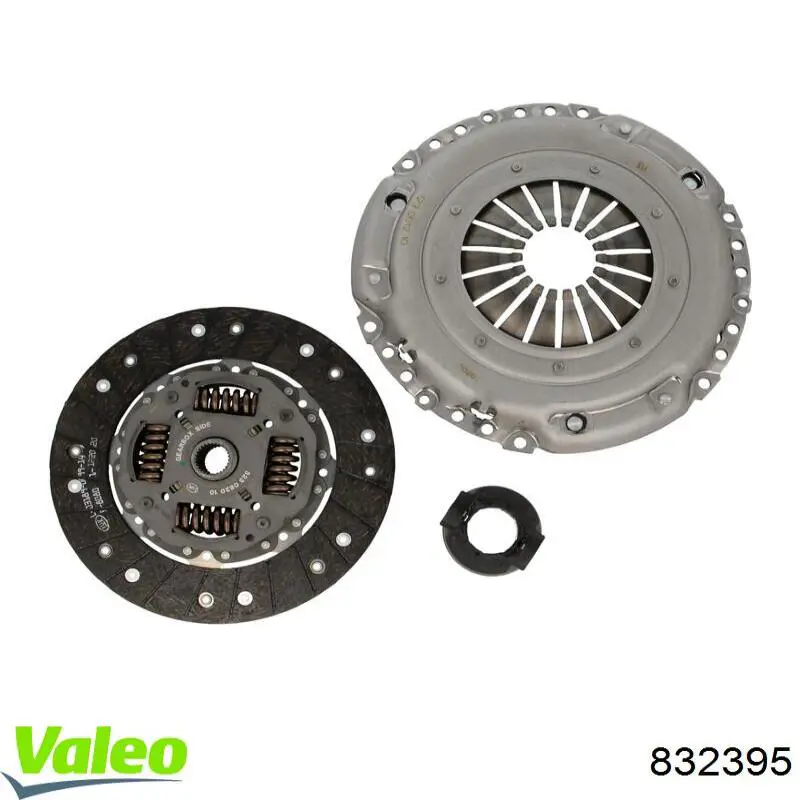 Kit de embraiagem (3 peças) VALEO 832395 preço, a partir de 282,60 USD
