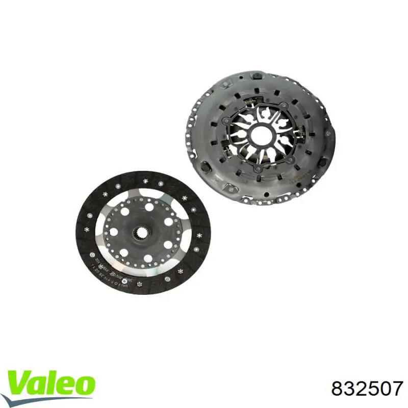 Compre 832507 VALEO Kit de embraiagem (3 peças)