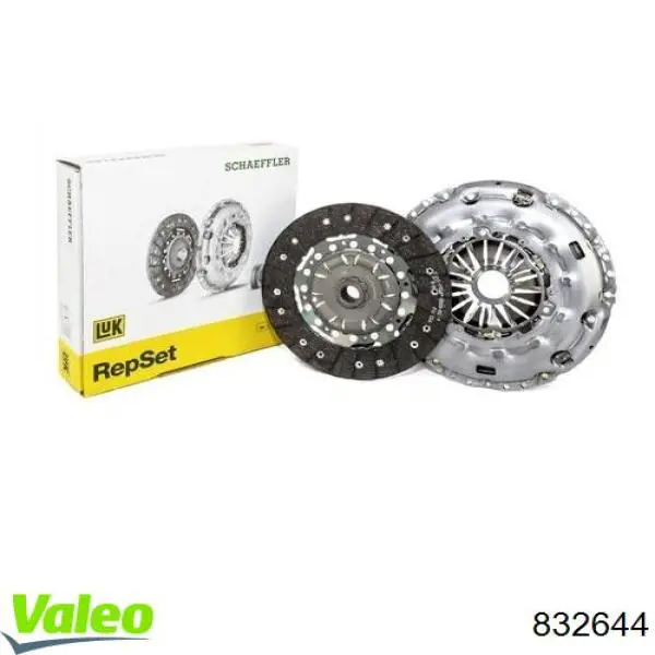 Kit de embraiagem (3 peças) VALEO 832644 preço, a partir de 178,82 USD