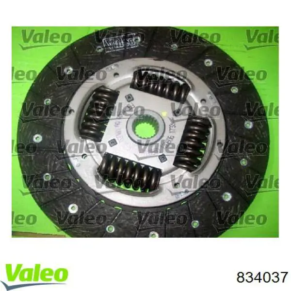 Compre 834037 VALEO Kit de embraiagem (3 peças)