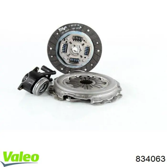 Compre 834063 VALEO Kit de embraiagem (3 peças)