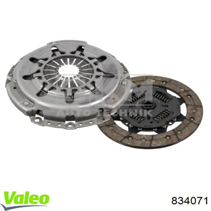 Kit de embraiagem (3 peças) VALEO 834071 preço, a partir de 150,49 USD