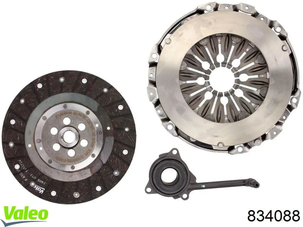Kit de embraiagem (3 peças) VALEO 834088 preço, a partir de 219,69 USD
