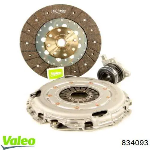 Kit de embraiagem (3 peças) VALEO 834093 preço, a partir de 331,52 USD