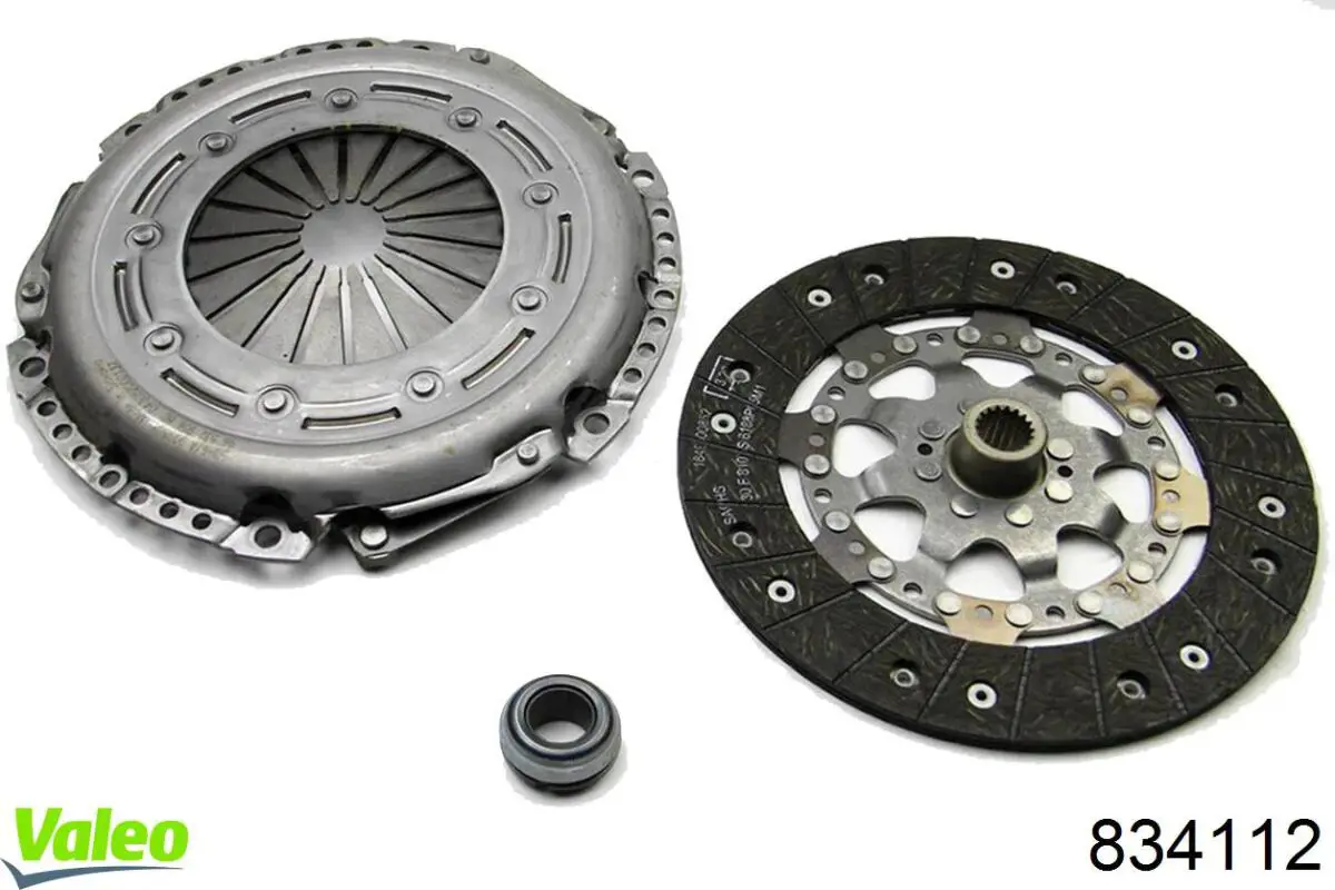 Kit de embraiagem (3 peças) VALEO 834112 preço, a partir de 281,06 USD