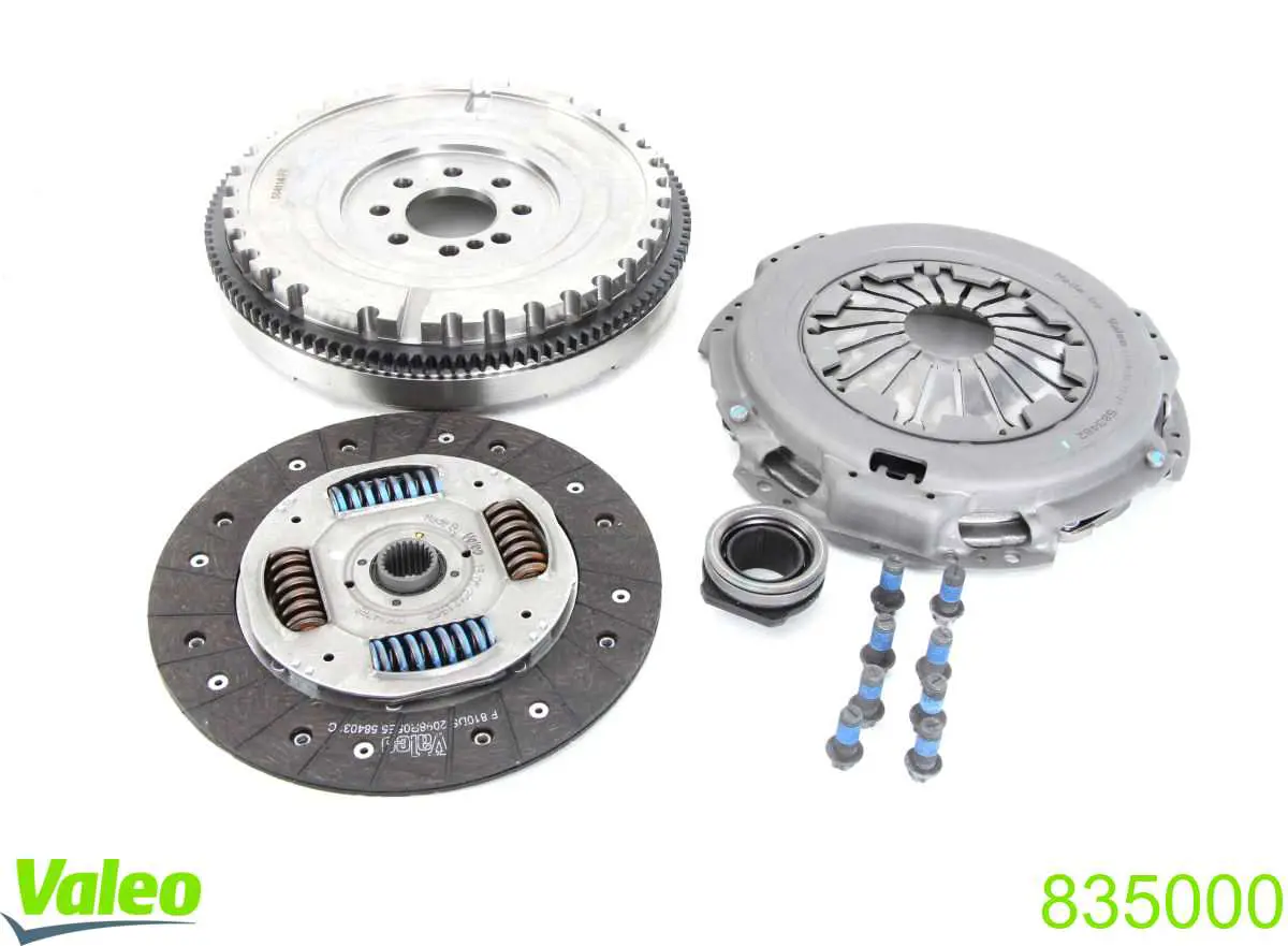 Kit de embraiagem (3 peças) VALEO 835000 preço, a partir de 500,62 USD