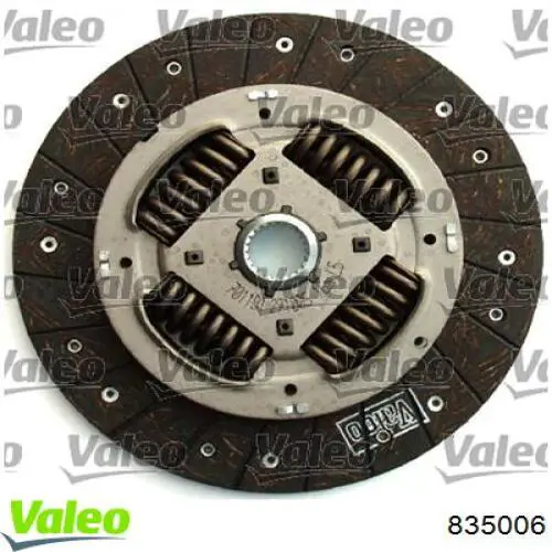 Kit de embraiagem (3 peças) 835006 VALEO