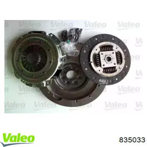Kit de embraiagem (3 peças) VALEO 835033 preço, a partir de 902,45 USD