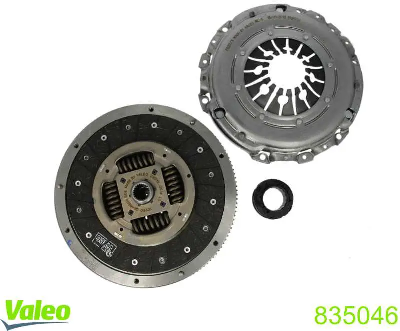 Kit de embraiagem (3 peças) VALEO 835046 preço, a partir de 1107,69 USD