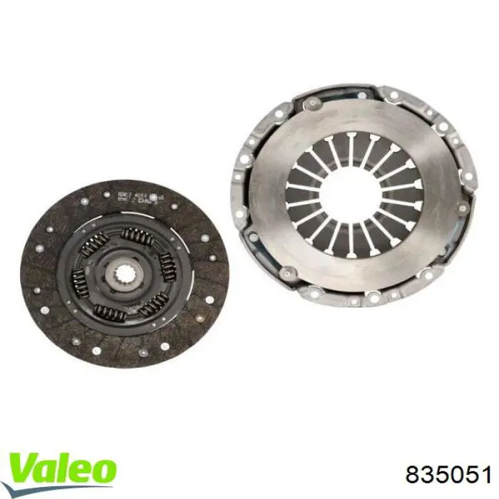 835051 VALEO Kit de embraiagem (3 peças)