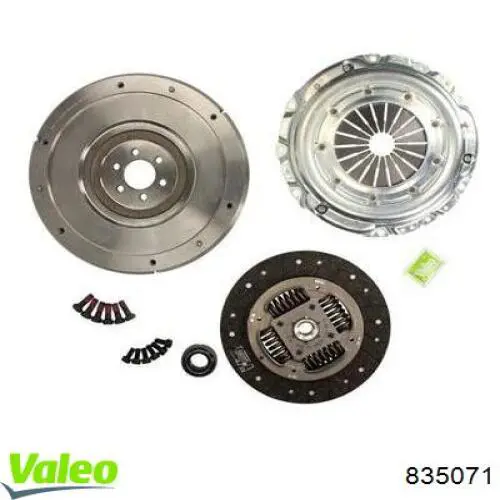 Compre 835071 VALEO Kit de embraiagem (3 peças)