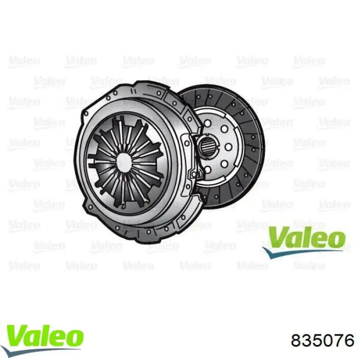 Kit de embraiagem (3 peças) VALEO 835076 preço, a partir de 291,94 USD