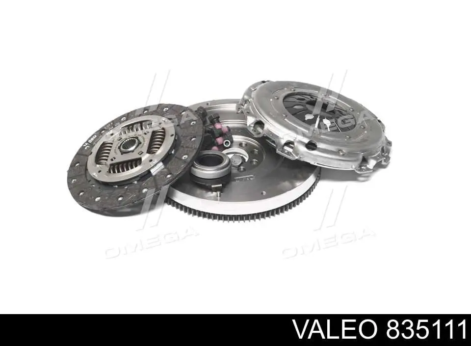 835111 VALEO Kit de embraiagem (3 peças)