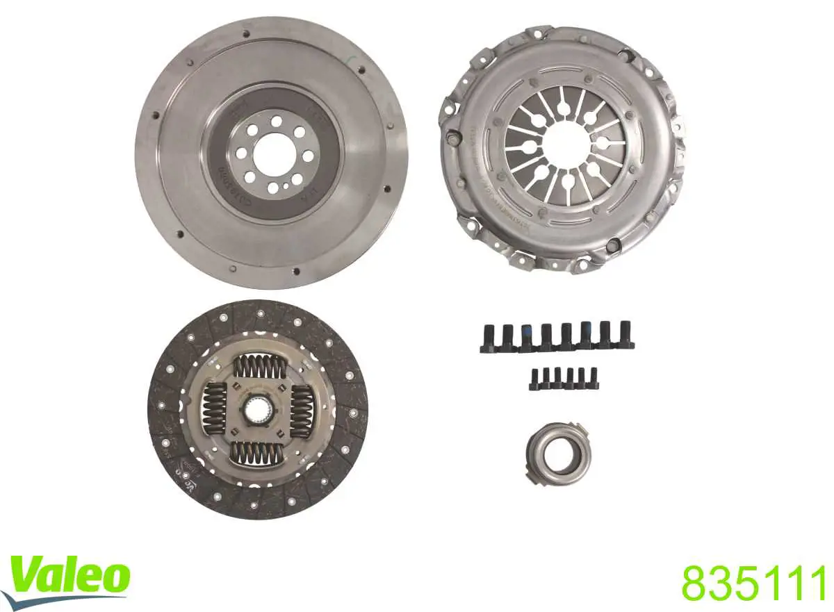 Kit de embraiagem (3 peças) VALEO 835111 preço, a partir de 497,48 USD